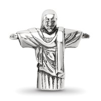 Sterling Silver Reflections Christ the Redeemer Bead view 3