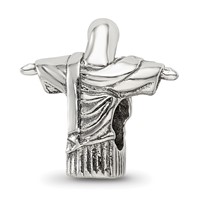 Sterling Silver Reflections Christ the Redeemer Bead view 5