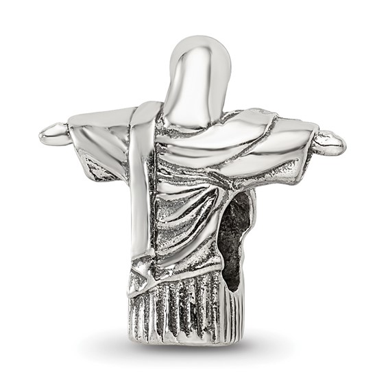 Sterling Silver Reflections Christ the Redeemer Bead