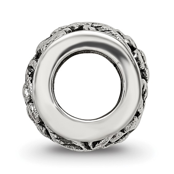 Sterling Silver Reflections Floral Bead