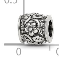 Sterling Silver Reflections Floral Bead view 4