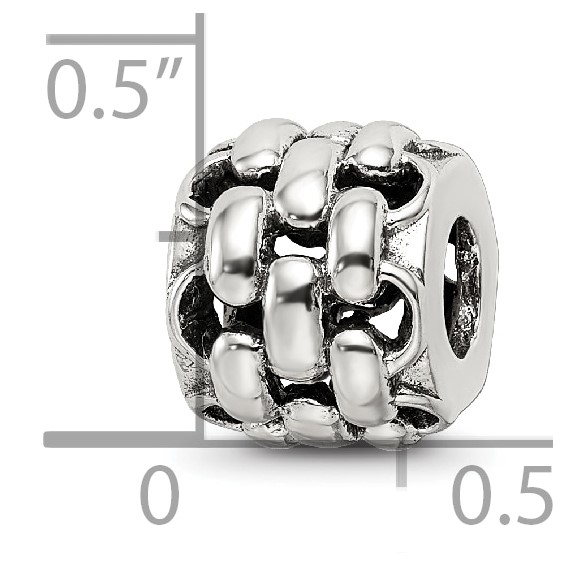 Sterling Silver Reflections Bali Bead