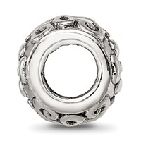 Sterling Silver Reflections Floral Bead view 2