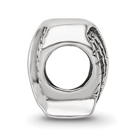 Sterling Silver Reflections Heart Shaped Wings Bead view 2