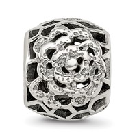 Sterling Silver Reflections Flower Bali Bead view 3