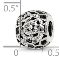 Sterling Silver Reflections Flower Bali Bead view 5