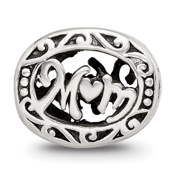 Sterling Silver Reflections Mom Bead