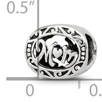 Sterling Silver Reflections Mom Bead view 4