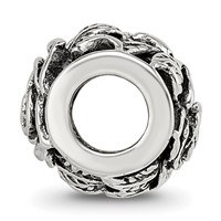 Sterling Silver Reflections Rose Bali Bead view 2
