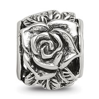 Sterling Silver Reflections Rose Bali Bead view 3