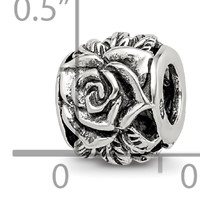 Sterling Silver Reflections Rose Bali Bead view 4
