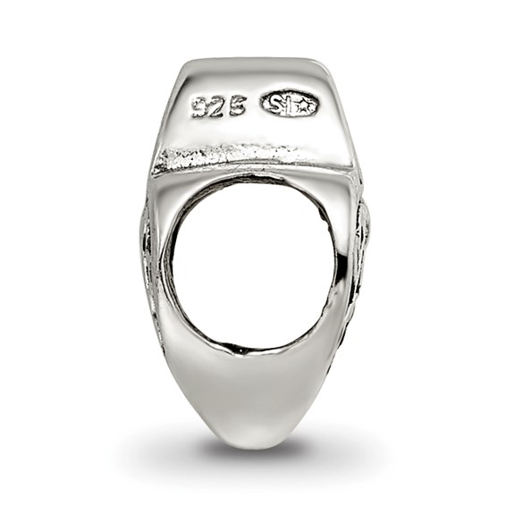 Sterling Silver Reflections Cutout Hearts Bead