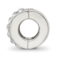 Sterling Silver Reflections Clear Preciosa Crystal Bead view 2