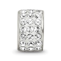 Sterling Silver Reflections Clear Preciosa Crystal Bead view 3