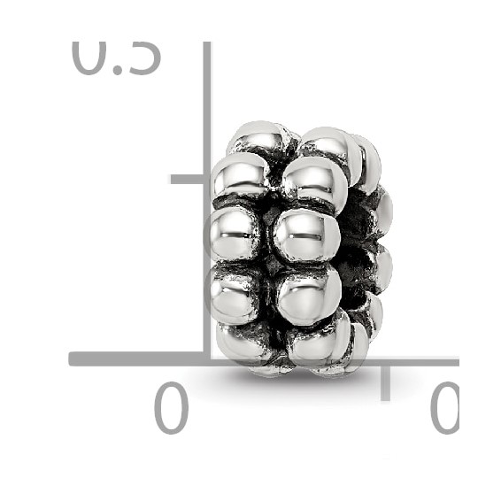 Sterling Silver Reflections Bali Bead