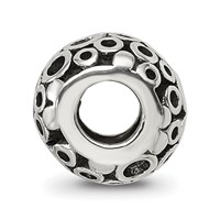 Sterling Silver Reflections Circles Bali Bead view 2