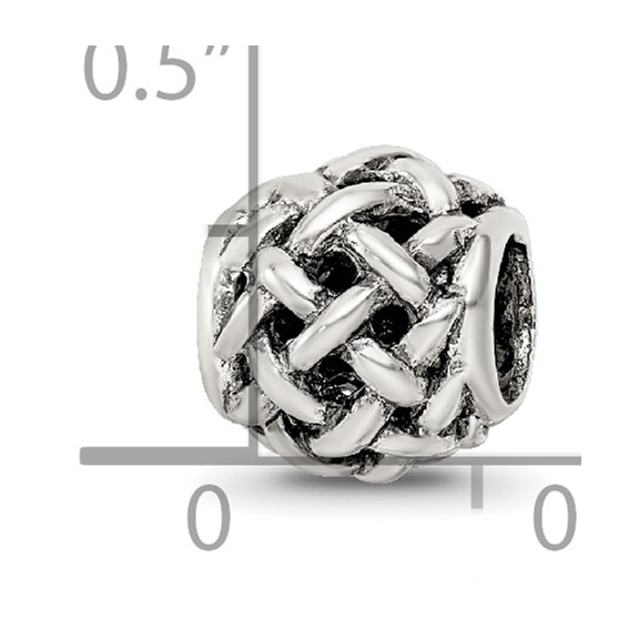 Sterling Silver Reflections Bali Bead