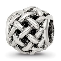 Sterling Silver Reflections Bali Bead view 1