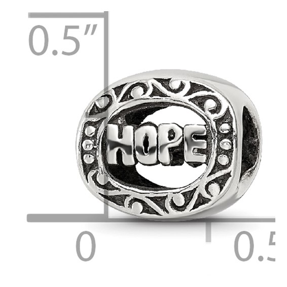 Sterling Silver Reflections Hope Bead