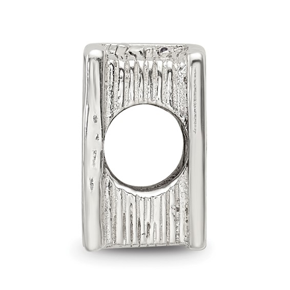 Sterling Silver Reflections Purple Enameled Cookbook Bead