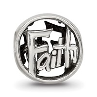 Sterling Silver Reflections Faith Bead view 3