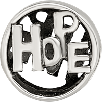 Sterling Silver Reflections Hope Bead view 4