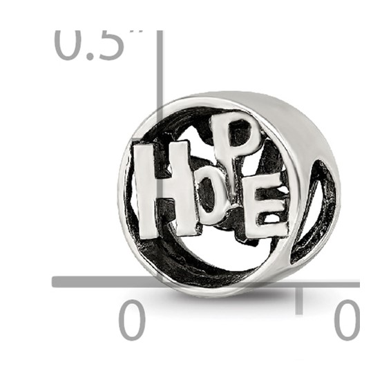 Sterling Silver Reflections Hope Bead