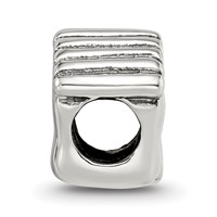 Sterling Silver Reflections Feet Bead view 2