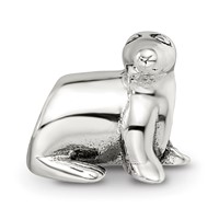 Sterling Silver Reflections Sea Lion Bead view 3