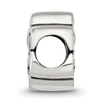 Sterling Silver Reflections Four Leaf Heart Clover Bead view 2