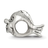 Sterling Silver Reflections Fish Bead view 2