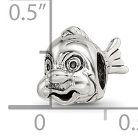 Sterling Silver Reflections Fish Bead view 5