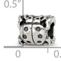 Sterling Silver Reflections Ladybug Bead view 5