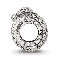 Sterling Silver Reflections Snake Bead view 2