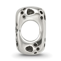 Sterling Silver Reflections Dog Bone Bead view 2