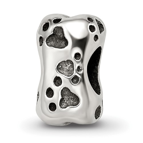 Sterling Silver Reflections Dog Bone Bead