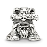 Sterling Silver Reflections Dog with Bone Bead view 3