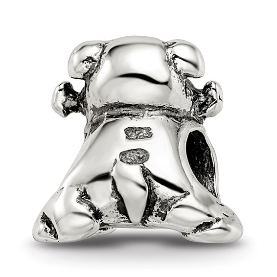 Sterling Silver Reflections Dog with Bone Bead