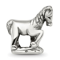 Sterling Silver Reflections Horse Bead view 3
