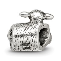 Sterling Silver Reflections Lamb Bead view 5