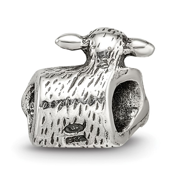 Sterling Silver Reflections Lamb Bead