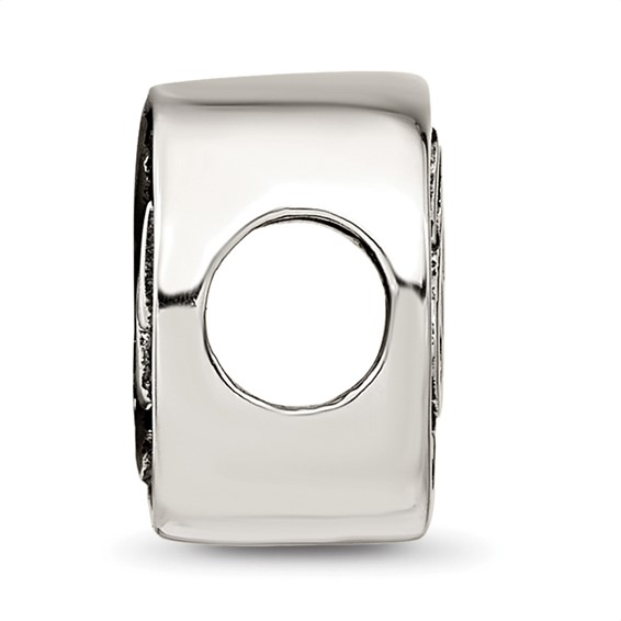 Sterling Silver Reflections Music Notes & Staff Bead