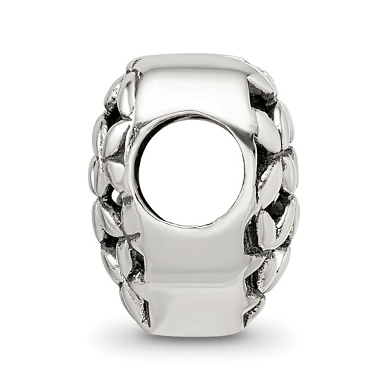 Sterling Silver Reflections Heart Bead