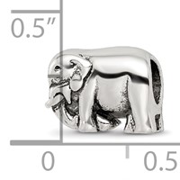Sterling Silver Reflections Elephant Bead view 4
