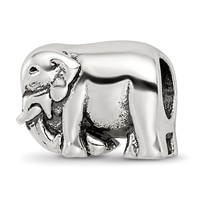 Sterling Silver Reflections Elephant Bead view 1