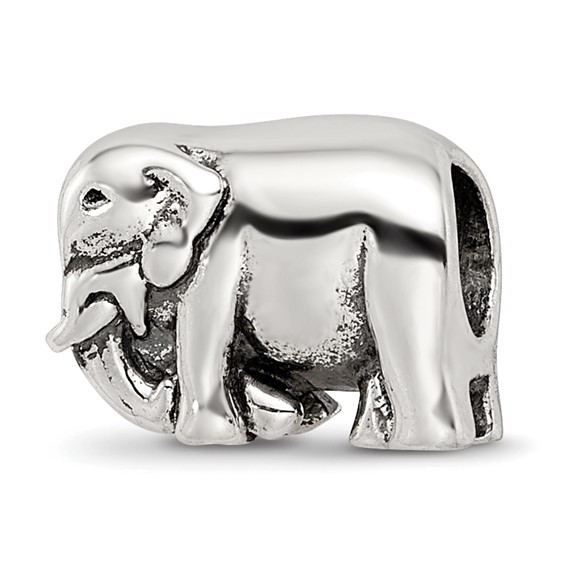 Sterling Silver Reflections Elephant Bead