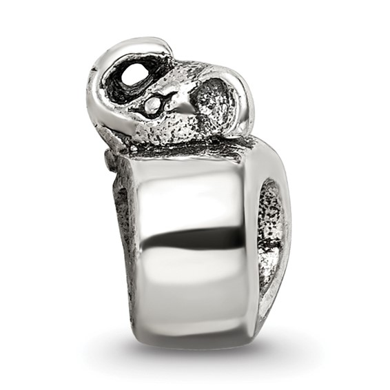 Sterling Silver Reflections Elephant Bead