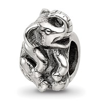 Sterling Silver Reflections Elephant Bead view 1
