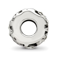 Sterling Silver Reflections Preciosa Crystal and Hearts Bead view 2