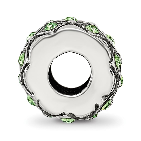 Sterling Silver Reflections August Preciosa Crystal Bead